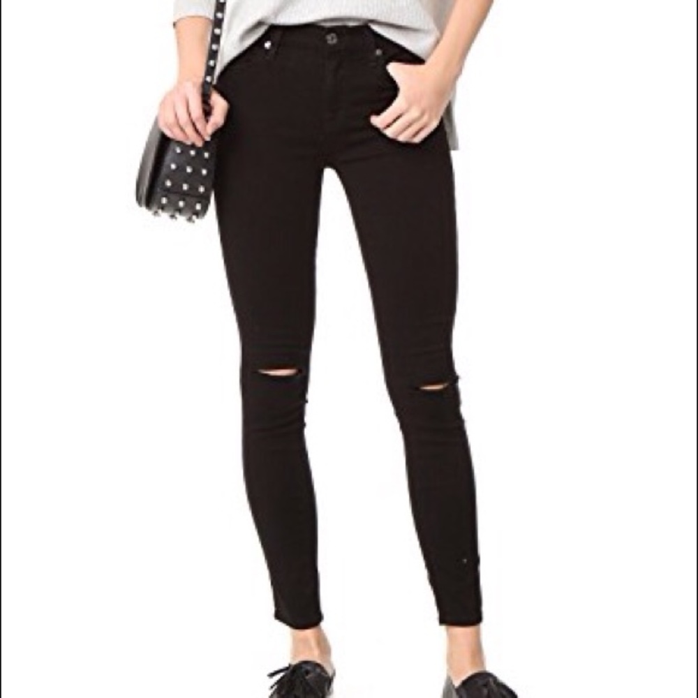 NWT 7 for all mankind b(air) ankle skinny jean